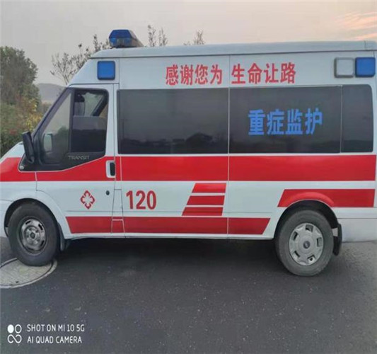 克东救护车出租服务案例3